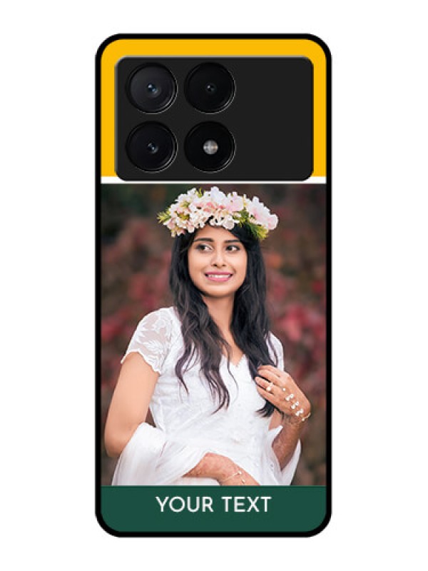 Custom Poco X6 Pro 5G Custom Metal Phone CaseLove You Design