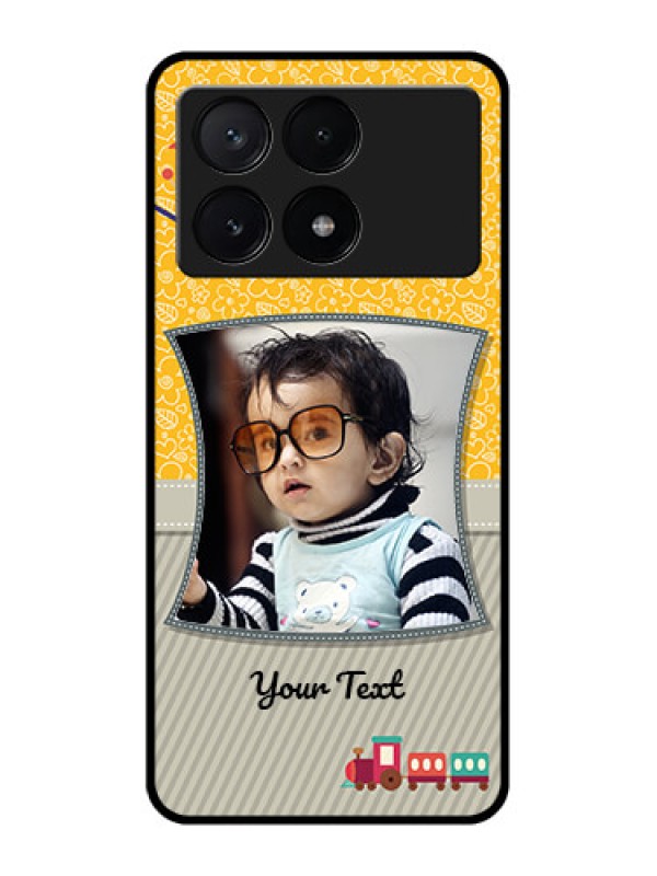 Custom Poco X6 Pro 5G Custom Metal Phone CaseBaby Picture Upload Design