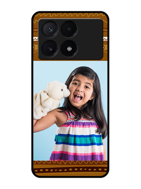 Custom Poco X6 Pro 5G Custom Metal Phone CaseFriends Picture Upload Design
