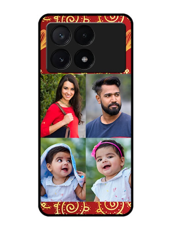 Custom Poco X6 Pro 5G Custom Metal Phone Case4 Image Traditional Design