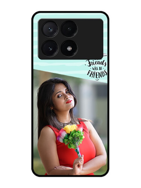 Custom Poco X6 Pro 5G Custom Metal Phone CaseFriends Picture Icon Design