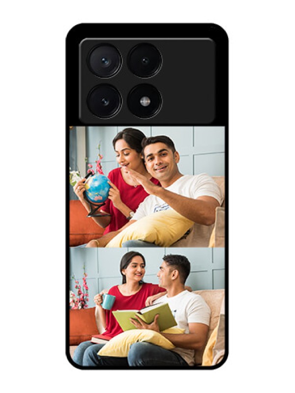Custom Poco X6 Pro 5G Custom Metal Phone Case2 Images Design