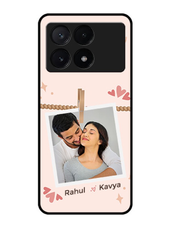 Custom Poco X6 Pro 5G Custom Metal Phone CaseForever And Ever Love Design