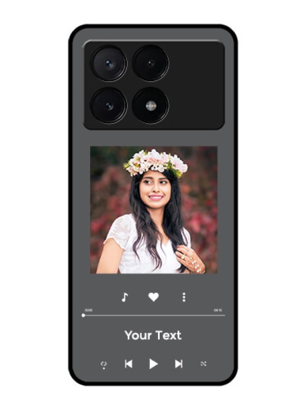 Custom Poco X6 Pro 5G Custom Metal Phone CasePlay The Music Design