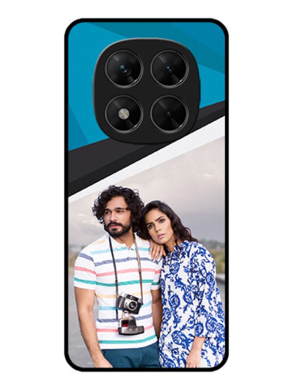 Custom Poco X7 5G Custom Metal Phone CaseSimple Pattern Photo Upload Design
