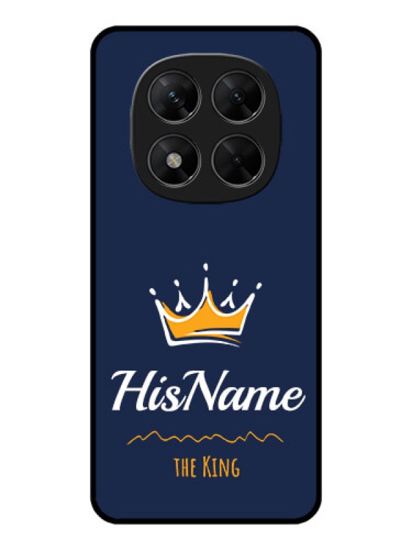 Custom Poco X7 5G Custom Metal Phone CaseKing With Name Design