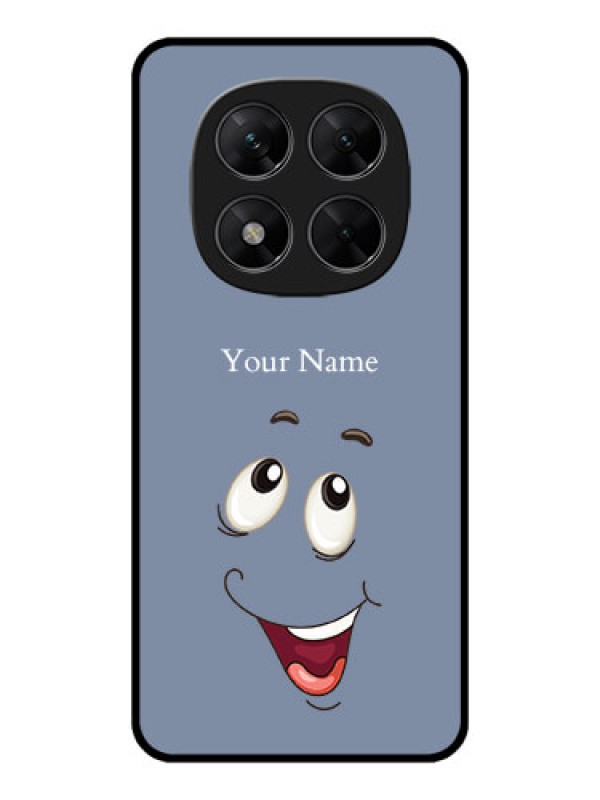 Custom Poco X7 5G Custom Metal Phone CaseLaughing Cartoon Face Design