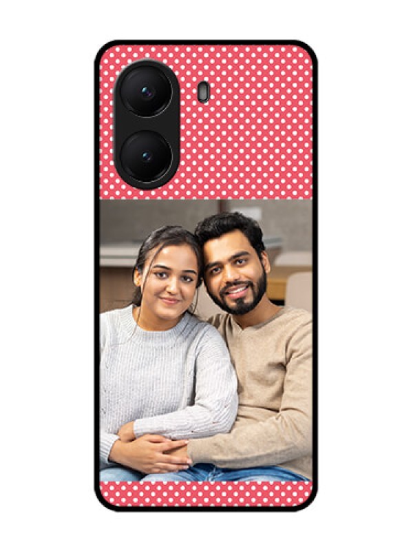 Custom Poco X7 Pro 5G Custom Metal Phone Case - White Dotted Design