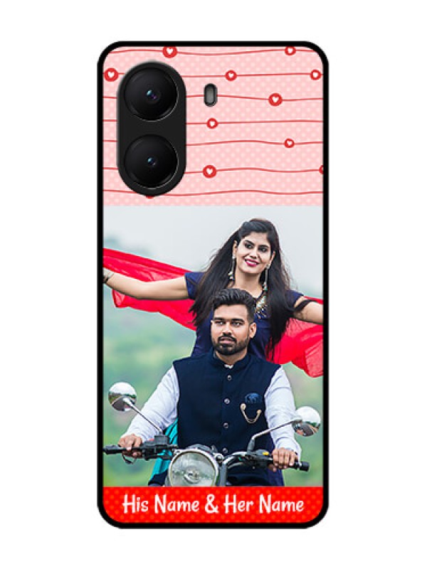 Custom Poco X7 Pro 5G Custom Metal Phone Case - Red Pattern Case Design