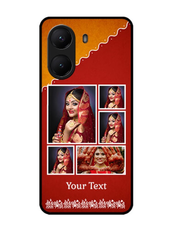 Custom Poco X7 Pro 5G Custom Metal Phone Case - Wedding Pic Upload Design
