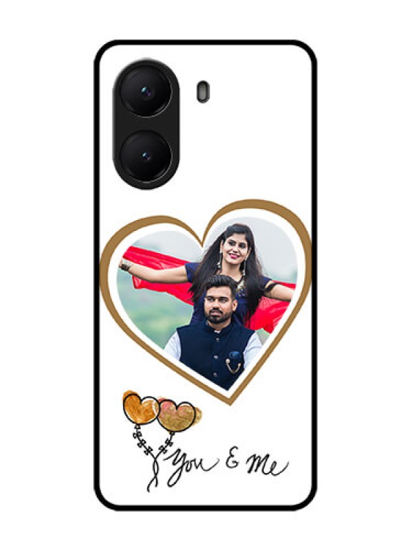 Custom Poco X7 Pro 5G Custom Metal Phone Case - You and Me Design