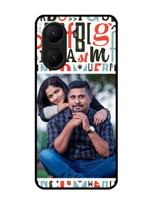 Custom Poco X7 Pro 5G Custom Metal Phone Case - Alphabet Design
