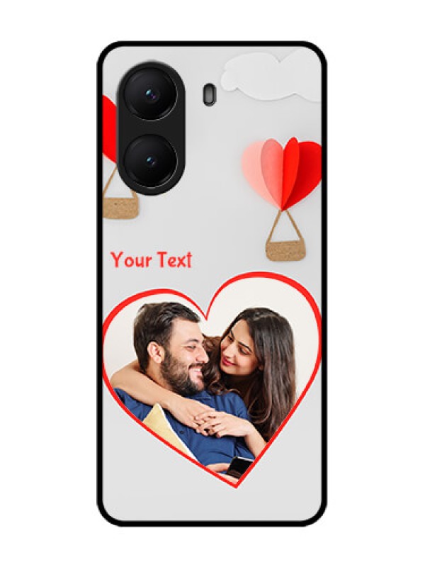 Custom Poco X7 Pro 5G Custom Metal Phone Case - Parachute Love Design