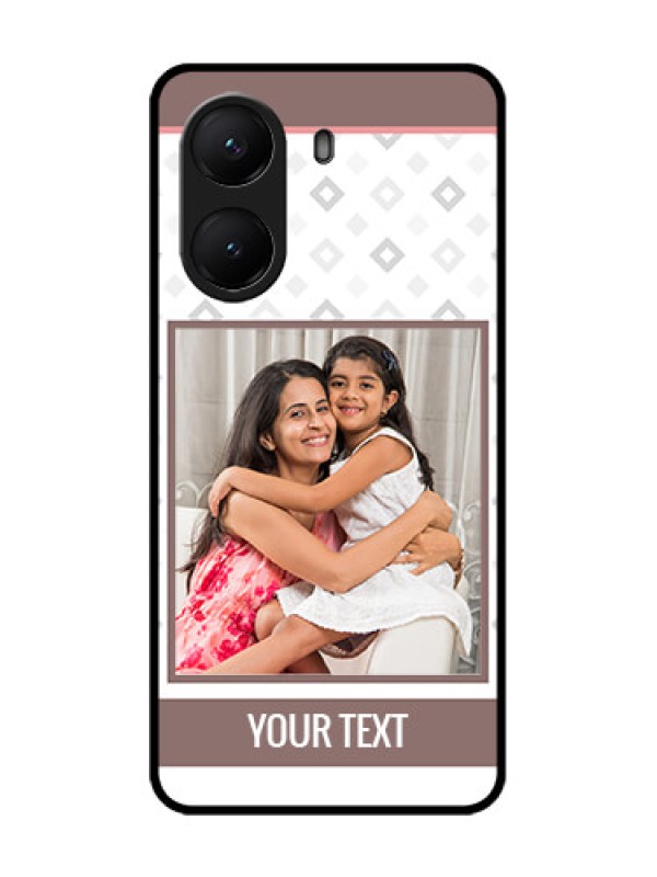 Custom Poco X7 Pro 5G Custom Metal Phone Case - Simple Diamond Design