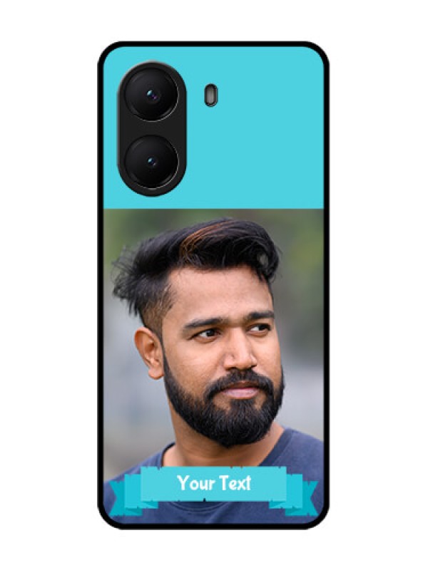 Custom Poco X7 Pro 5G Custom Metal Phone Case - Blue Color Design