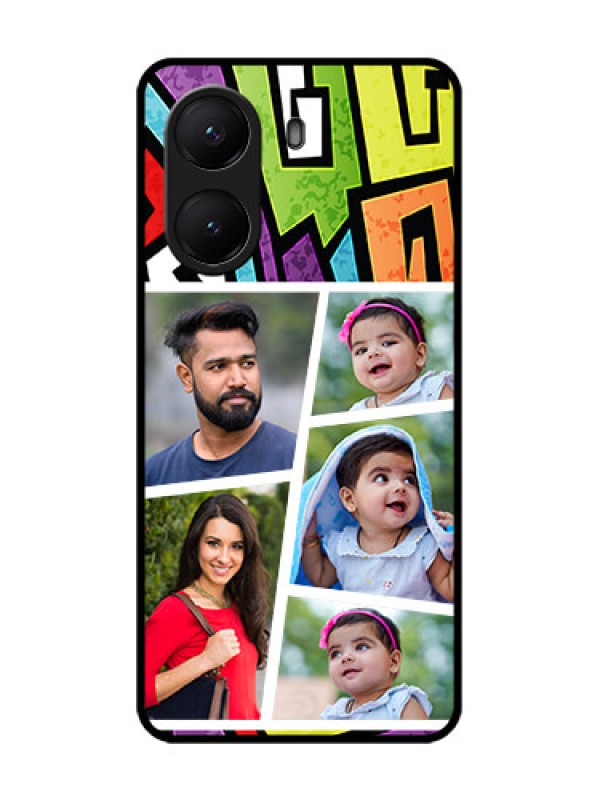Custom Poco X7 Pro 5G Custom Metal Phone Case - Graffiti Pattern Design