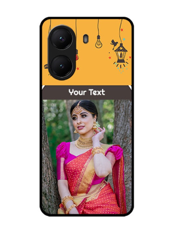 Custom Poco X7 Pro 5G Custom Metal Phone Case - With Family Picture And Icons