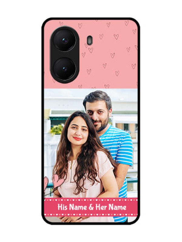 Custom Poco X7 Pro 5G Custom Metal Phone Case - Love Design Peach Color