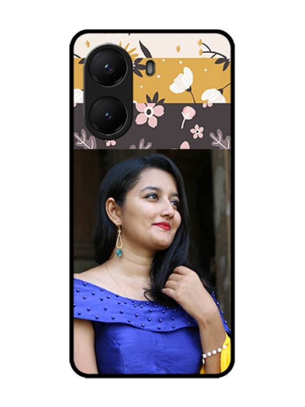 Custom Poco X7 Pro 5G Custom Metal Phone Case - Stylish Floral Design