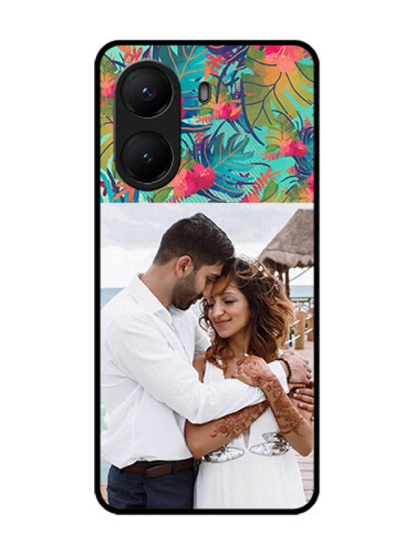 Custom Poco X7 Pro 5G Custom Metal Phone Case - Watercolor Floral Design