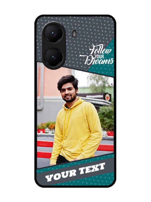 Custom Poco X7 Pro 5G Custom Metal Phone Case - Background Pattern Design With Quote