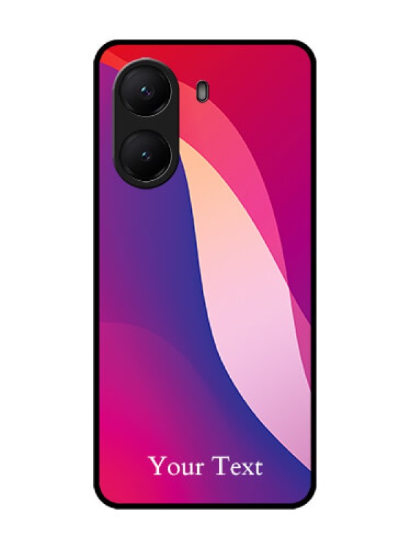 Custom Poco X7 Pro 5G Custom Metal Phone Case - Digital Abstract Overlap Design
