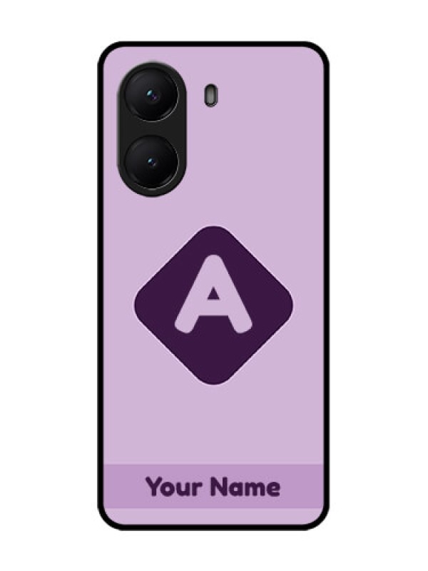 Custom Poco X7 Pro 5G Custom Metal Phone Case - Custom Letter In Curved Badge Design