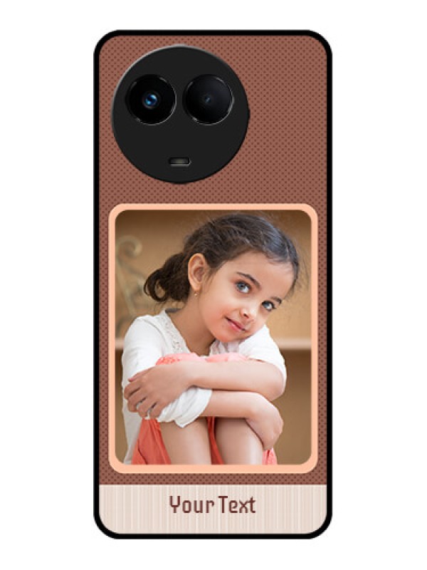 Custom Realme 11 5G Custom Metal Phone CaseSimple Pic Upload Design