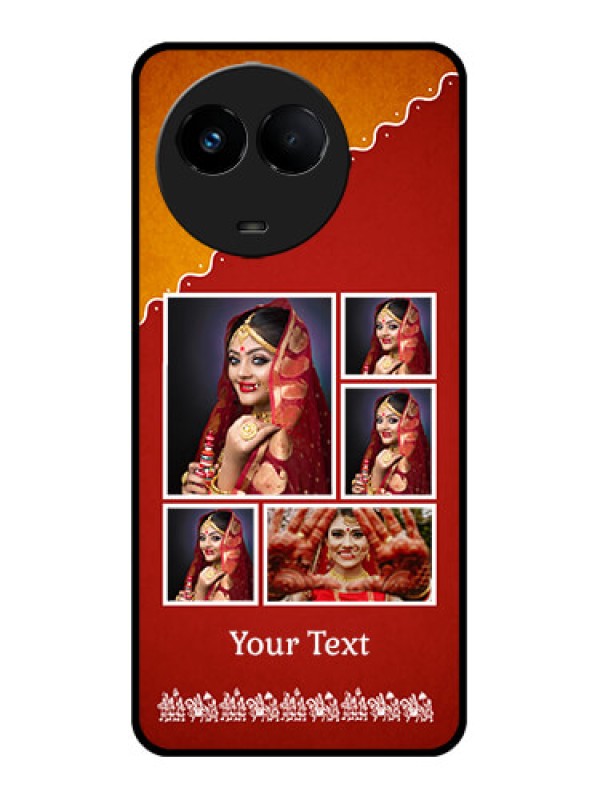 Custom Realme 11 5G Custom Metal Phone CaseWedding Pic Upload Design