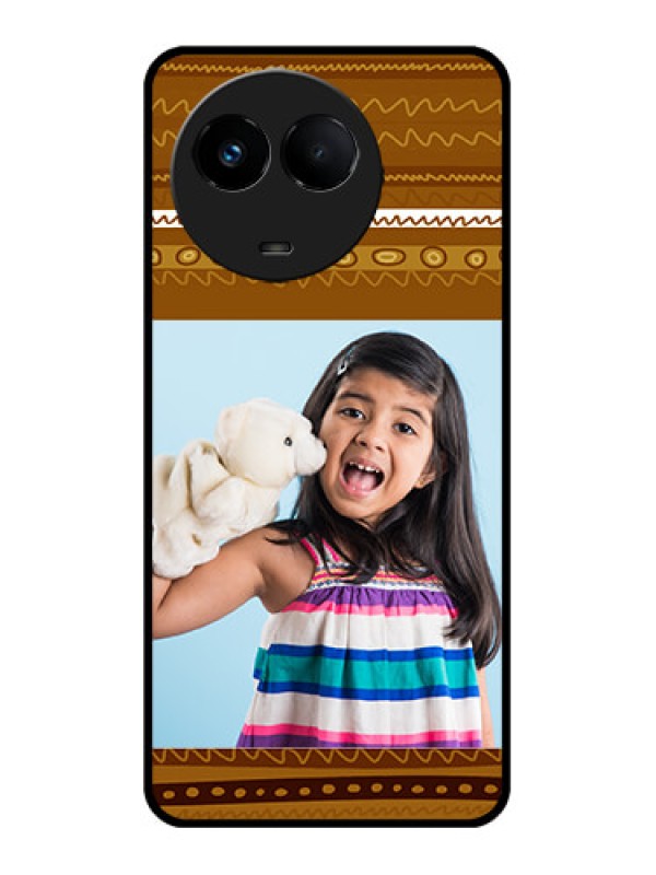 Custom Realme 11 5G Custom Metal Phone CaseFriends Picture Upload Design