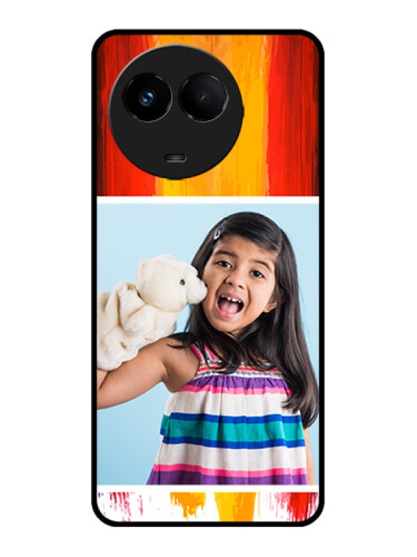 Custom Realme 11 5G Custom Metal Phone CaseMulti Color Design