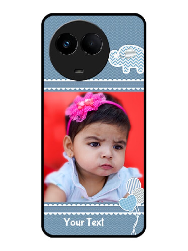 Custom Realme 11 5G Custom Metal Phone CaseWith Kids Pattern Design