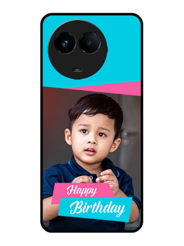 Custom Realme 11 5G Custom Metal Phone CaseImage Holder With 2 Color Design