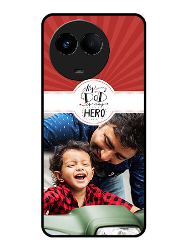 Custom Realme 11 5G Custom Metal Phone CaseMy Dad Hero Design