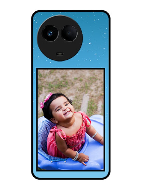 Custom Realme 11 5G Custom Metal Phone CaseWave Pattern Colorful Design