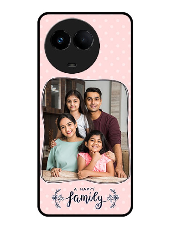 Custom Realme 11 5G Custom Metal Phone CaseFamily With Dots Design