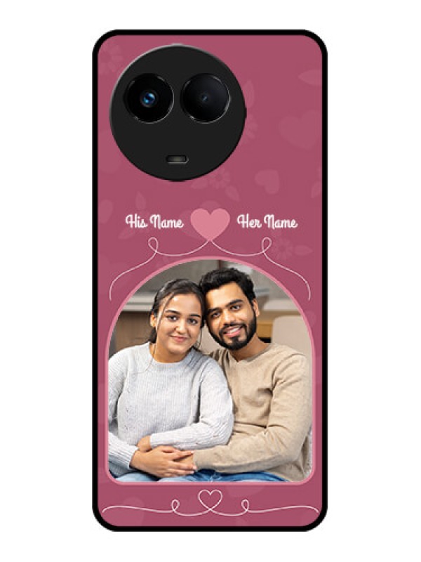 Custom Realme 11 5G Custom Metal Phone CaseLove Floral Design
