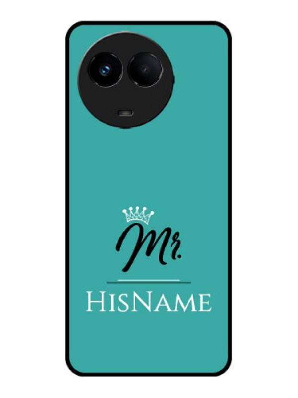Custom Realme 11 5G Custom Metal Phone CaseMr With Name Design