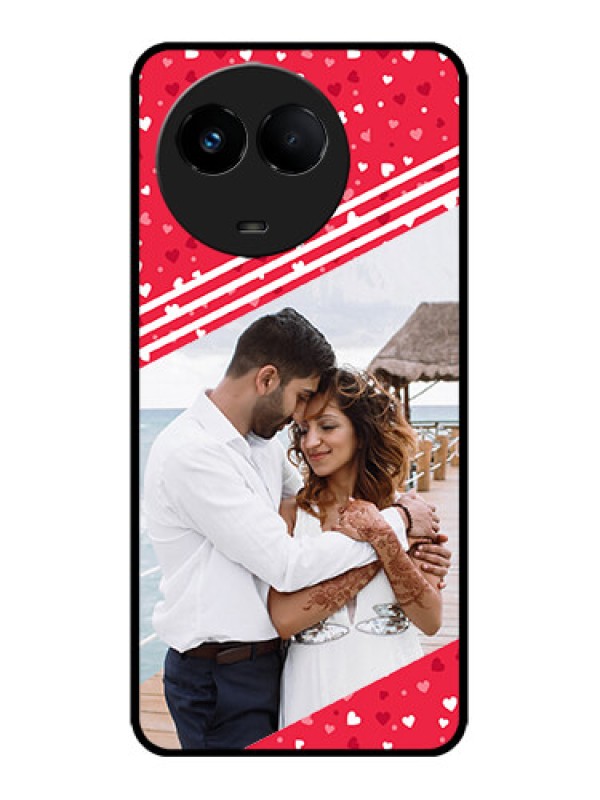 Custom Realme 11x 5G Custom Metal Phone CaseValentines Gift Design