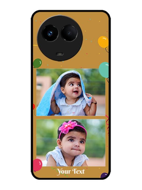 Custom Realme 11x 5G Custom Metal Phone CaseImage Holder With Birthday Celebrations Design