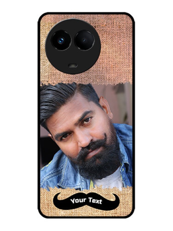 Custom Realme 11x 5G Custom Metal Phone CaseWith Texture Design