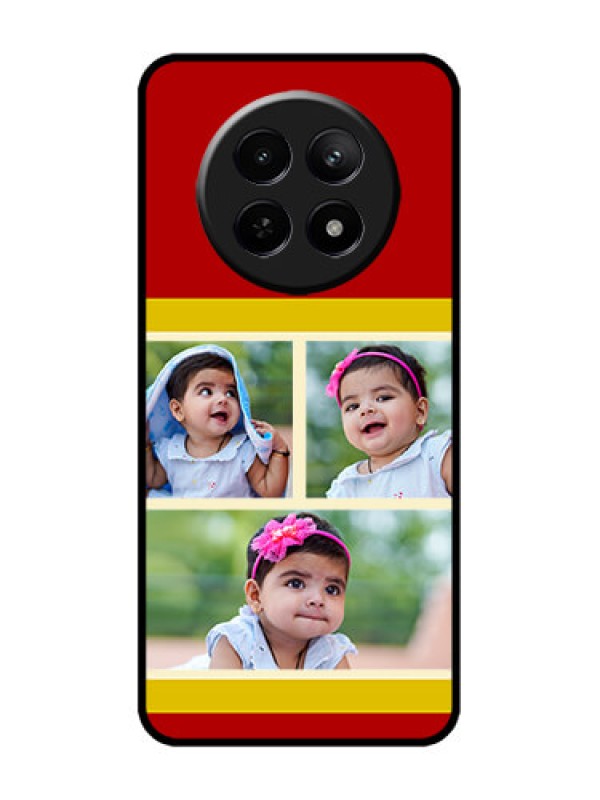 Custom Realme 12 5G Custom Metal Phone CaseMultiple Pic Upload Design