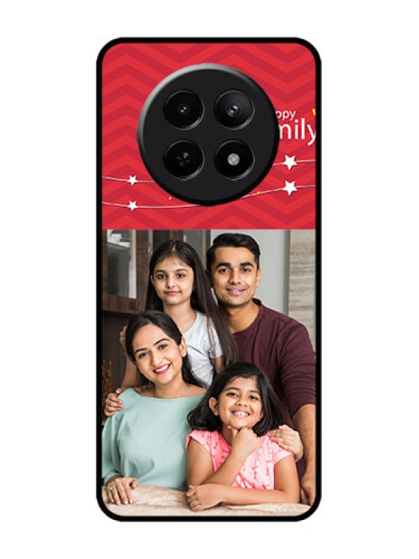 Custom Realme 12 5G Custom Metal Phone CaseHappy Family Design