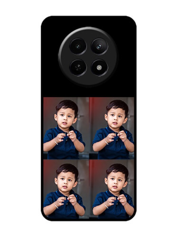 Custom Realme 12 5G Custom Metal Phone Case4 Image Holder Design