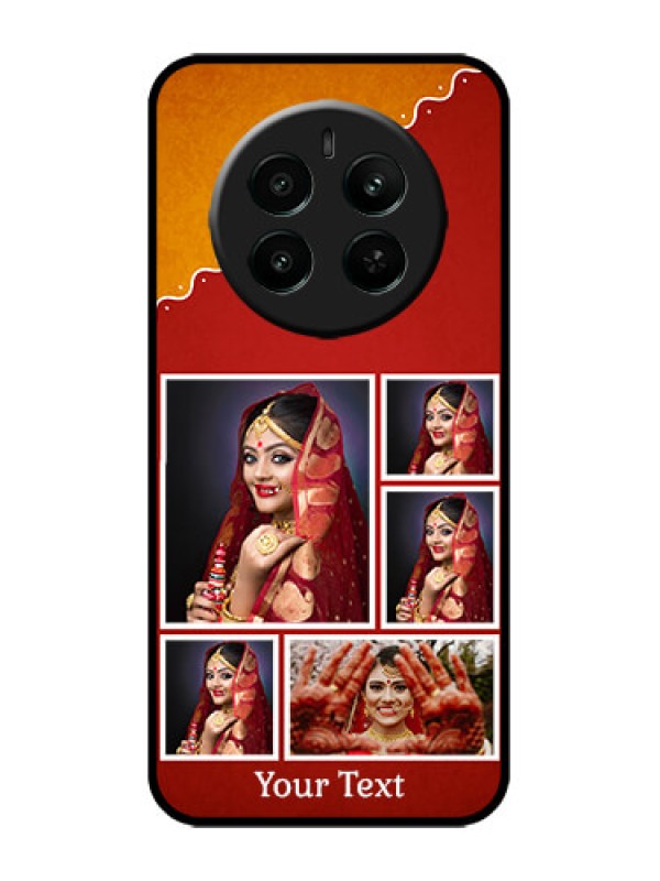 Custom Realme 12 Plus 5G Custom Metal Phone Case - Wedding Pic Upload Design
