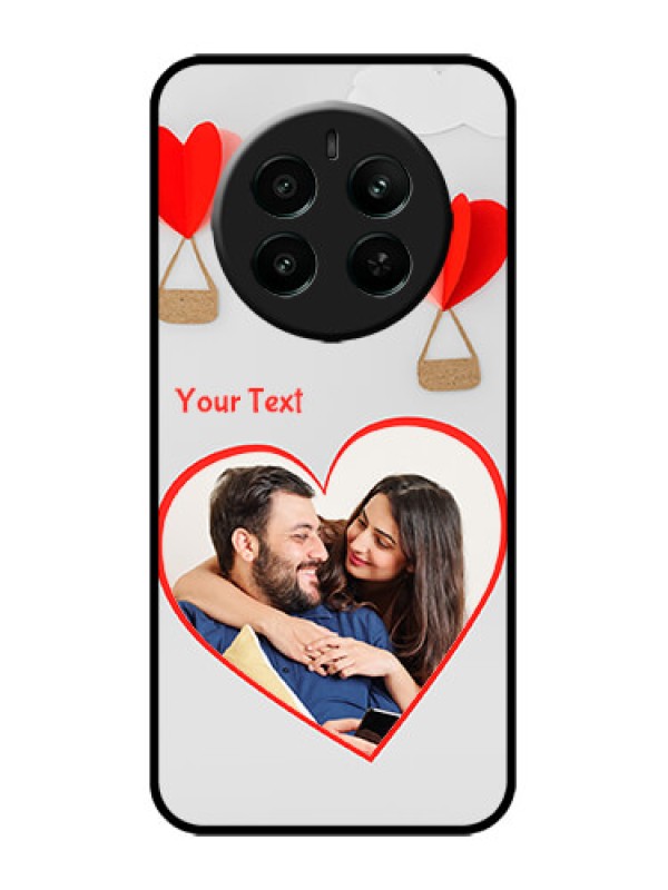 Custom Realme 12 Plus 5G Custom Metal Phone Case - Parachute Love Design
