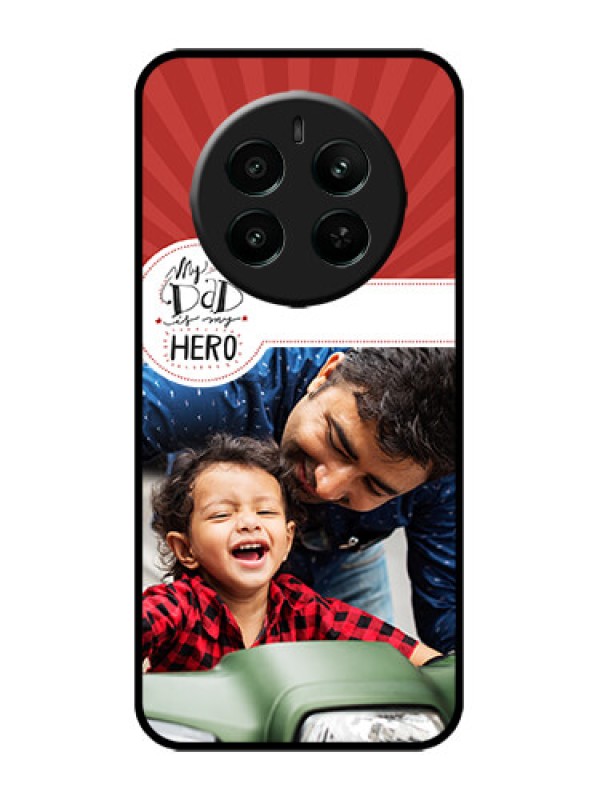 Custom Realme 12 Plus 5G Custom Metal Phone Case - My Dad Hero Design