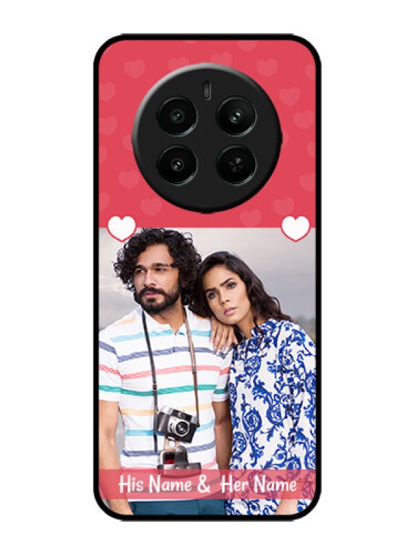 Custom Realme 12 Plus 5G Custom Metal Phone Case - Simple Love Design