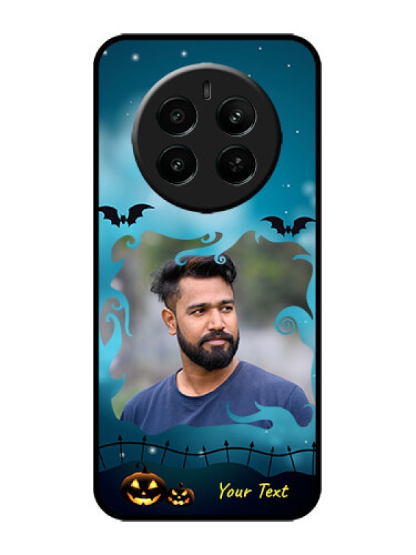 Custom Realme 12 Plus 5G Custom Metal Phone Case - Halloween Frame Design