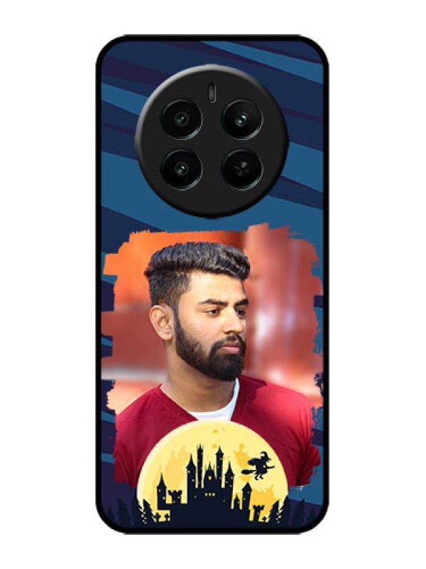 Custom Realme 12 Plus 5G Custom Metal Phone Case - Halloween Witch Design